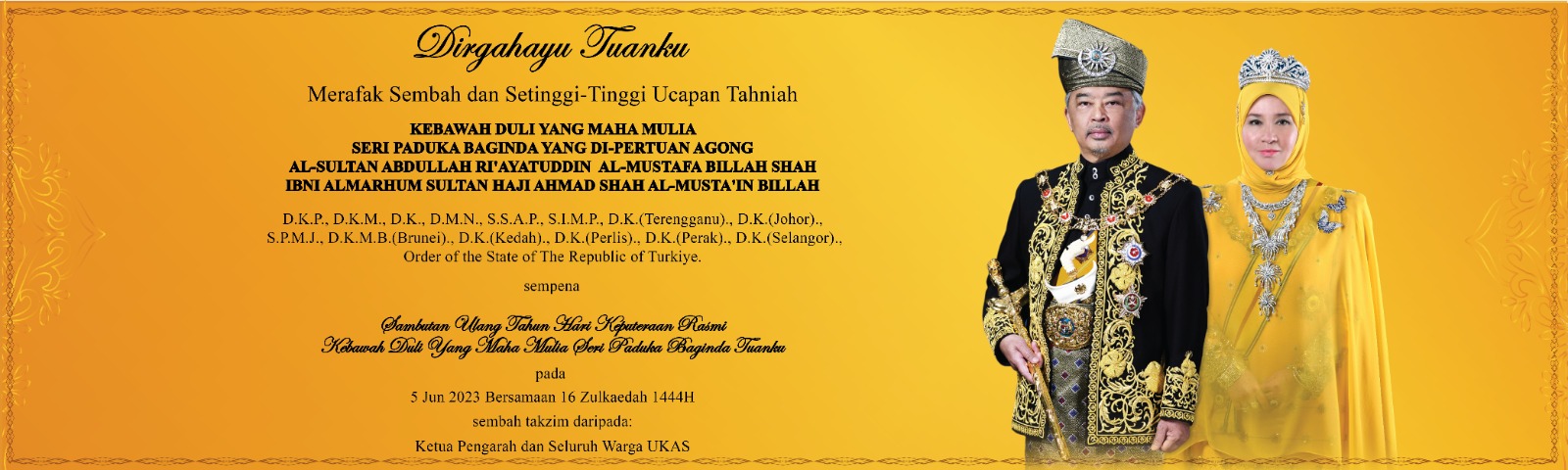 Hari Keputeraan Agong 2023